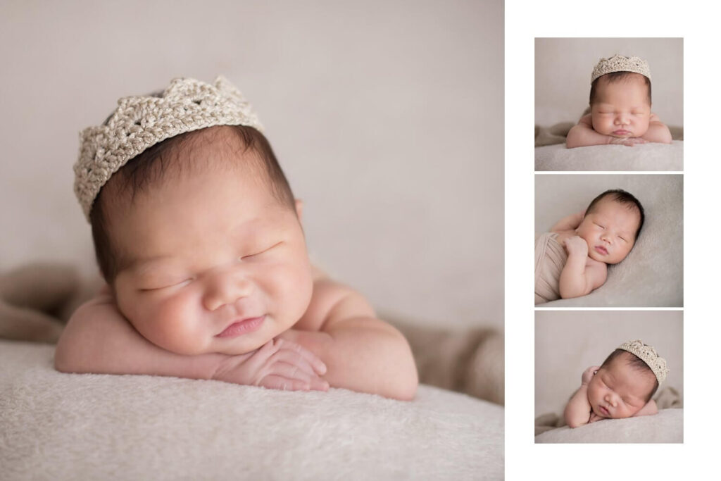 Newborn Photography collage 3
