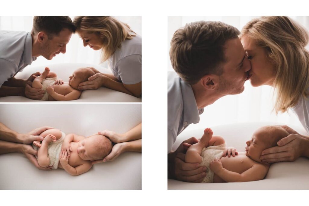 Newborn Photography collage 6